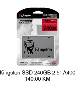 Kingston SSD 240GB 2.5 A400